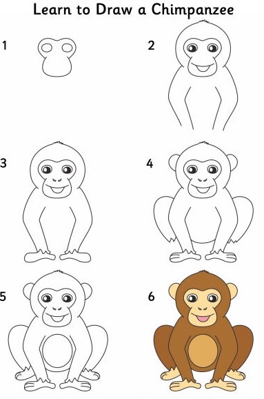 Learn To Draw African Animals Simple Diys Kids Activities